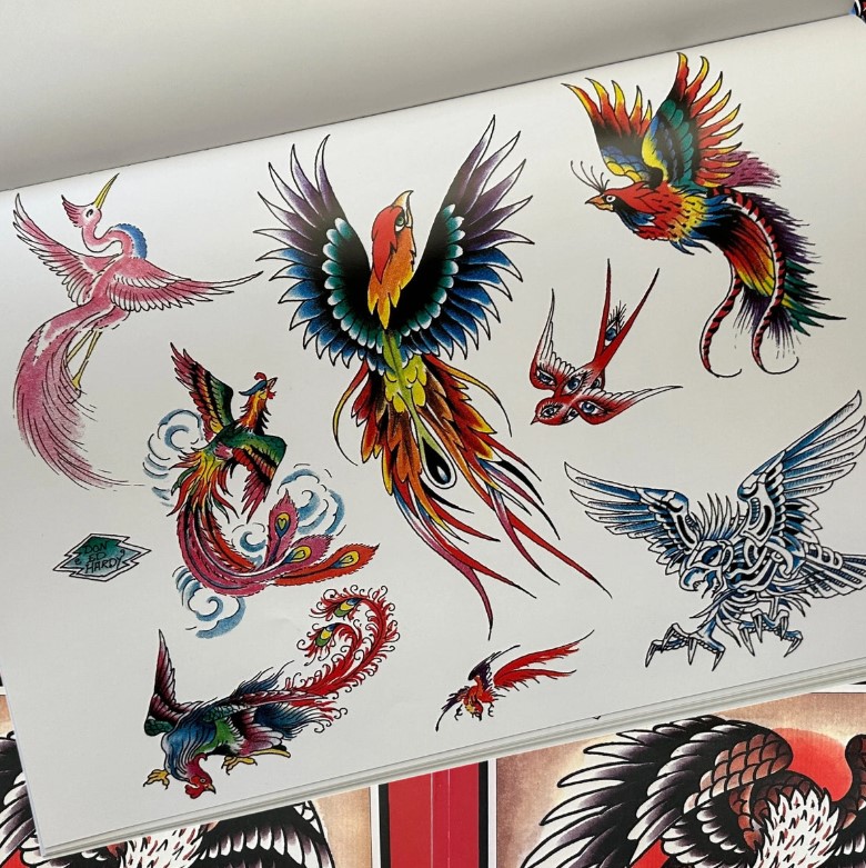 DHM TATTOO SUPPLY / Don Ed Hardy - Tattoo Flash book