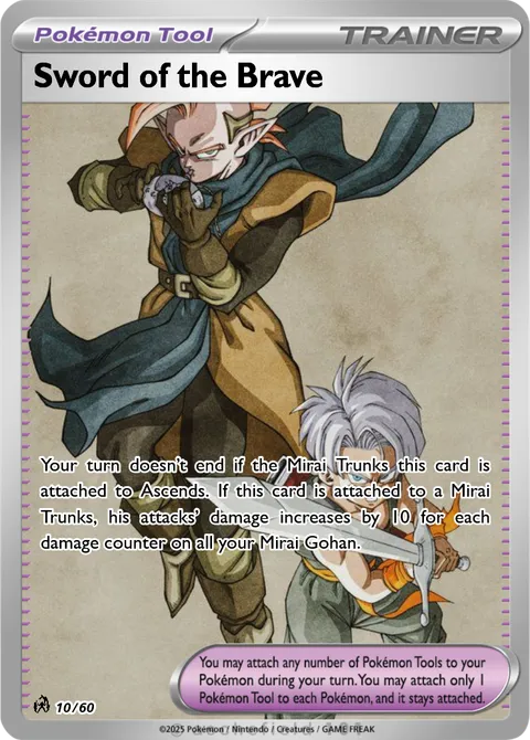Sword of the Brave - Tyratruns | PokeCardMaker.net