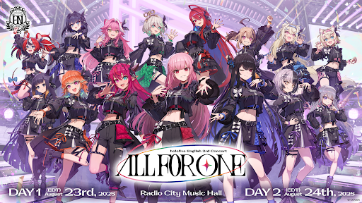 DAY1 [Streaming+] hololive English 3rd Concert –All for One