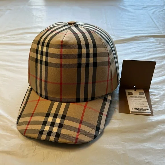 Burberry | Accessories | Authentic Burberry Cotton Check Trucker