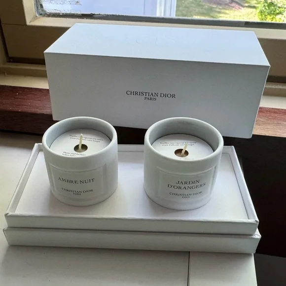 Dior | Accessories | Exclusive Mini Dior Candle Set | Poshmark