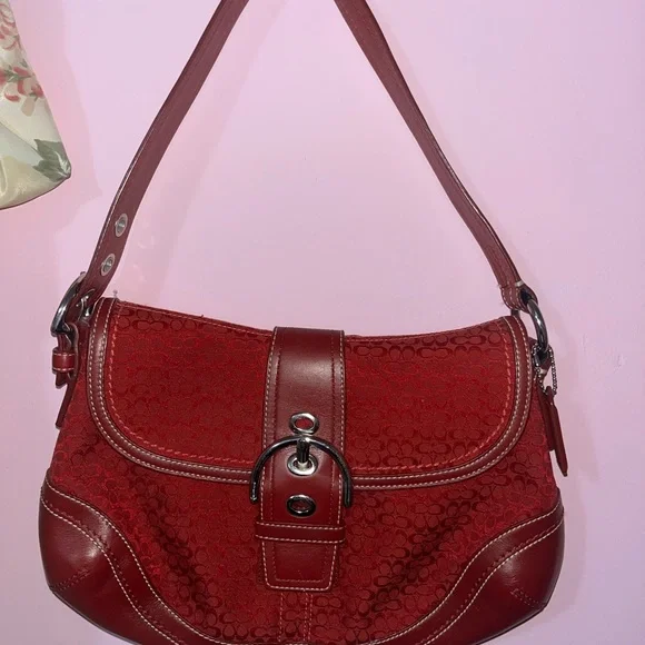 Bags | Coach Soho Red Bag | Poshmark