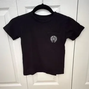 Chrome Hearts | Shirts & Tops | Chrome Hearts Kids Black Tee With