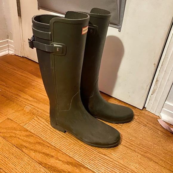 Hunter | Shoes | Hunter Tall Bt Refined B Strap Rain Boot | Poshmark