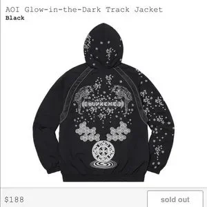 Supreme | Jackets & Coats | Aoi Supreme Glowinthedark Track Jacket