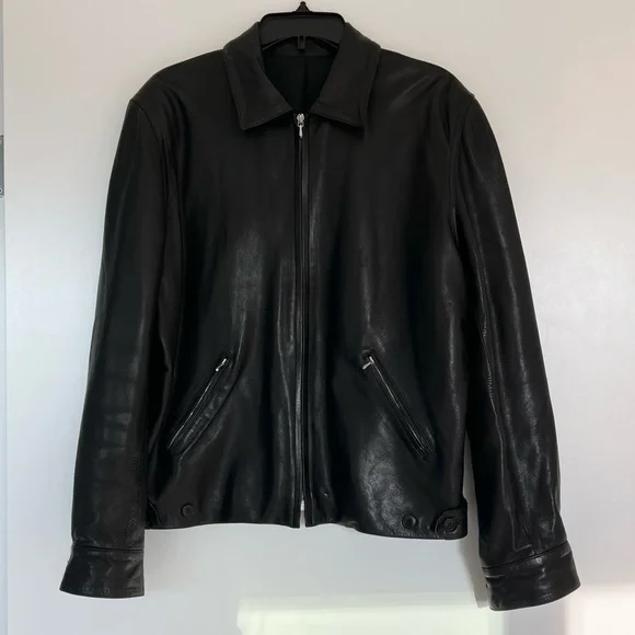 Agnes B. | Jackets & Coats | Agnes B Homme 9s Leather Jacket