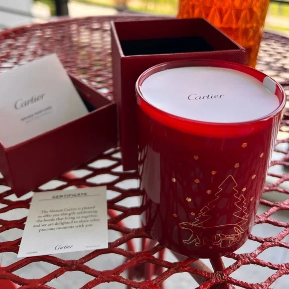 Cartier | Accents | Authentic Cartier 65 Oz Scented Candle With A