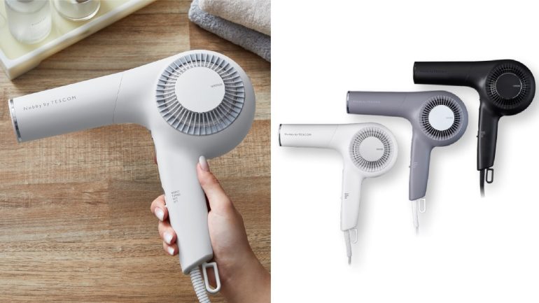 プロ仕様の速乾力を備えたNobby by TESCOMの高性能ヘアドライヤー