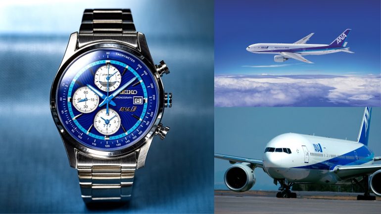 ボーイング777就航30周年！ANAが限定クロノグラフ「SEIKO for ANA 777