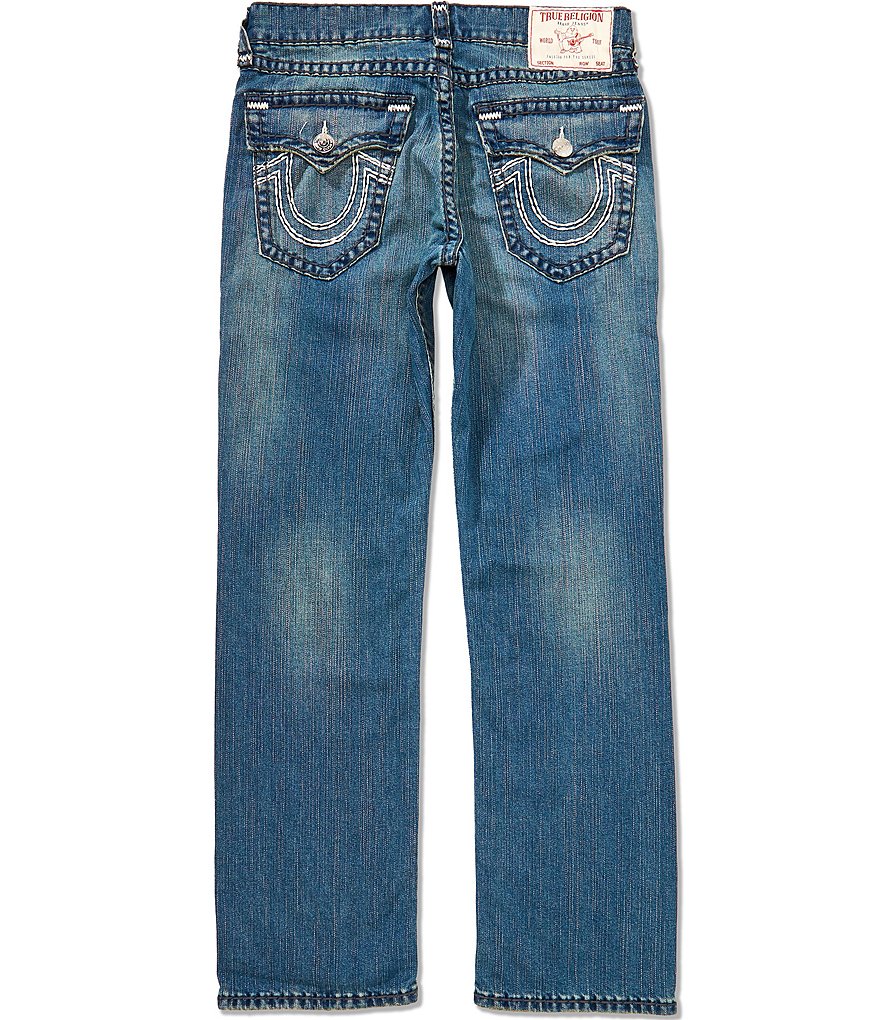 True Religion Ricky 32 Super-T Straight Leg Jeans | Dillard's