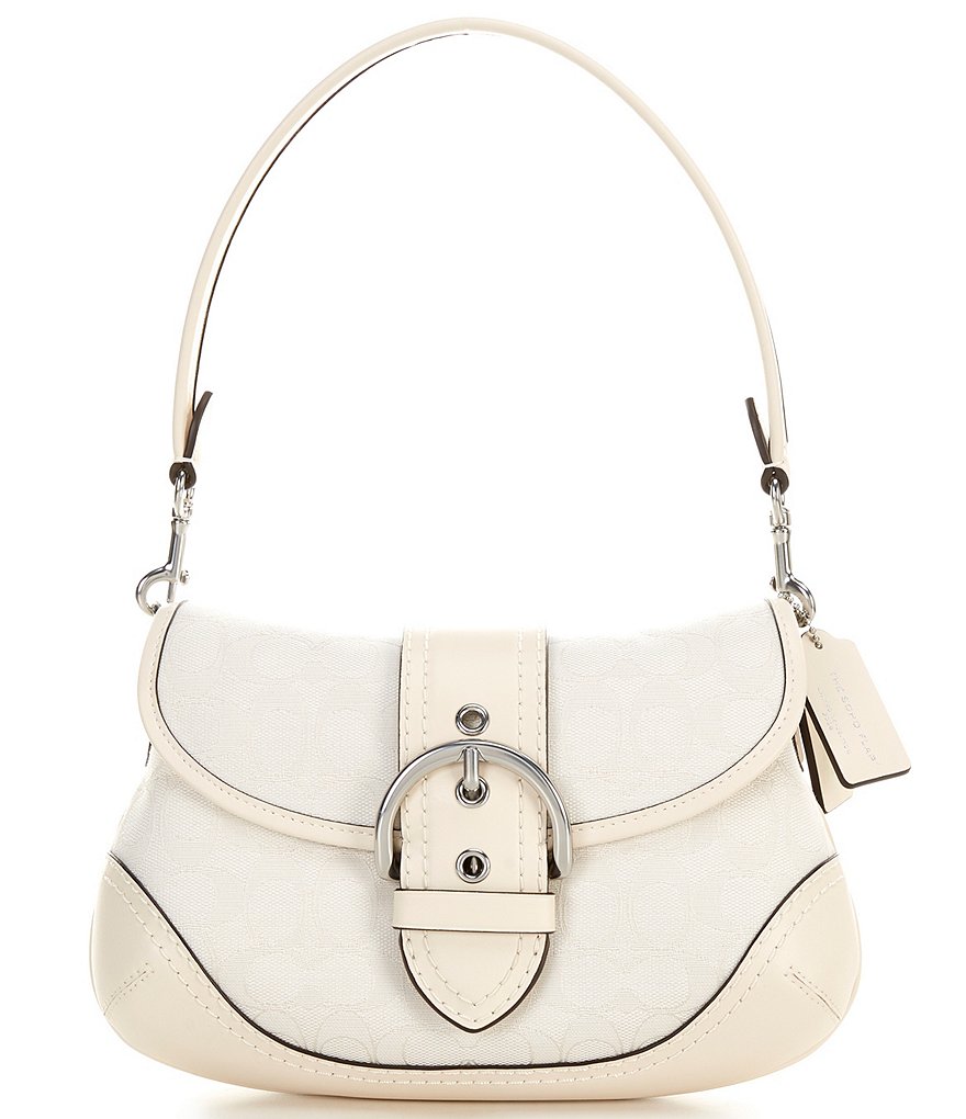 COACH Soho Signature Jacquard Belted Shoulder Bag | Dillard's