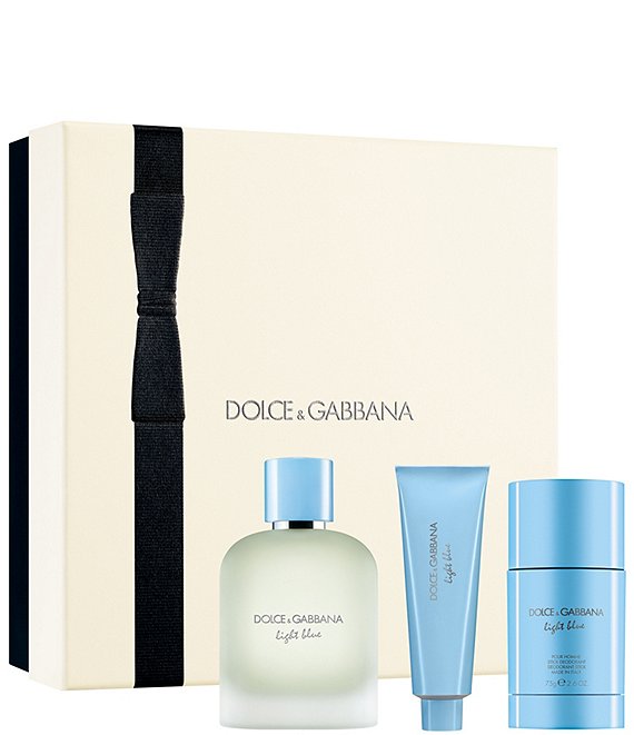 Dolce & Gabbana Men's Light Blue Pour Homme Eau de Toilette Gift