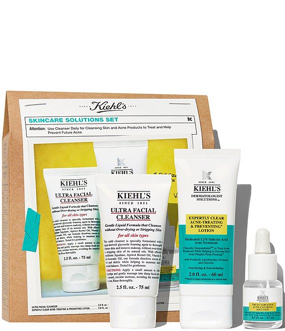 Kiehl's Since 1851 Acne Skincare Solutions Gift Set | Dillard's