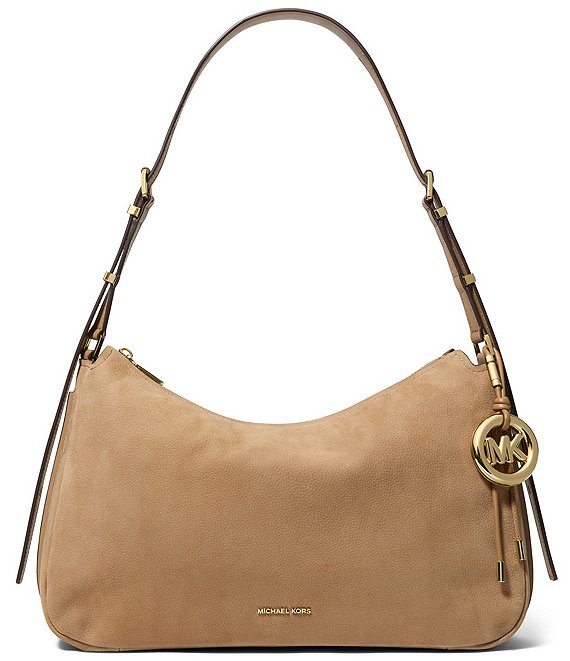 Michael Kors Nolita Medium Nubuck Shoulder Bag | Dillard's