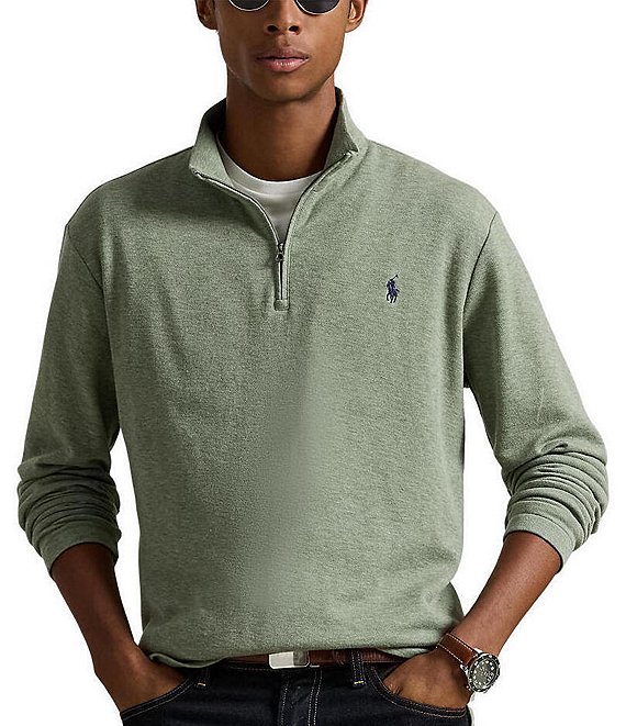 Polo Ralph Lauren Jacquard Quarter-Zip Pullover | Dillard's