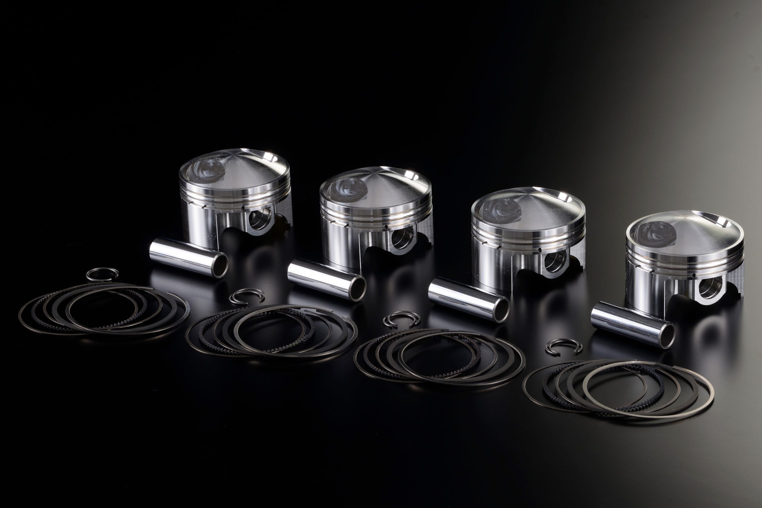 シビックエンジンピストン PM7。6個セット アルミ製 シビックエンジン