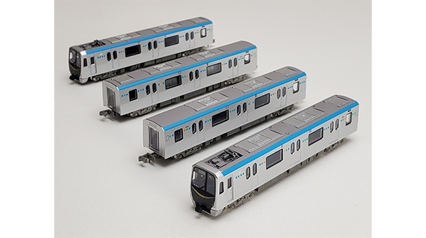 リニア地下鉄道コレクション 仙台市交通局2000系 東西線(金帯)4両