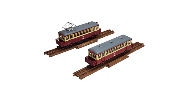 猫屋線 観光急行「うみねこ」 デハ56+クハ6(旧塗装) 2両セット｜製品を