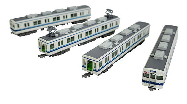 東武鉄道8000型 初期修繕車8127編成4両セット｜製品をさがす｜ジオコレ