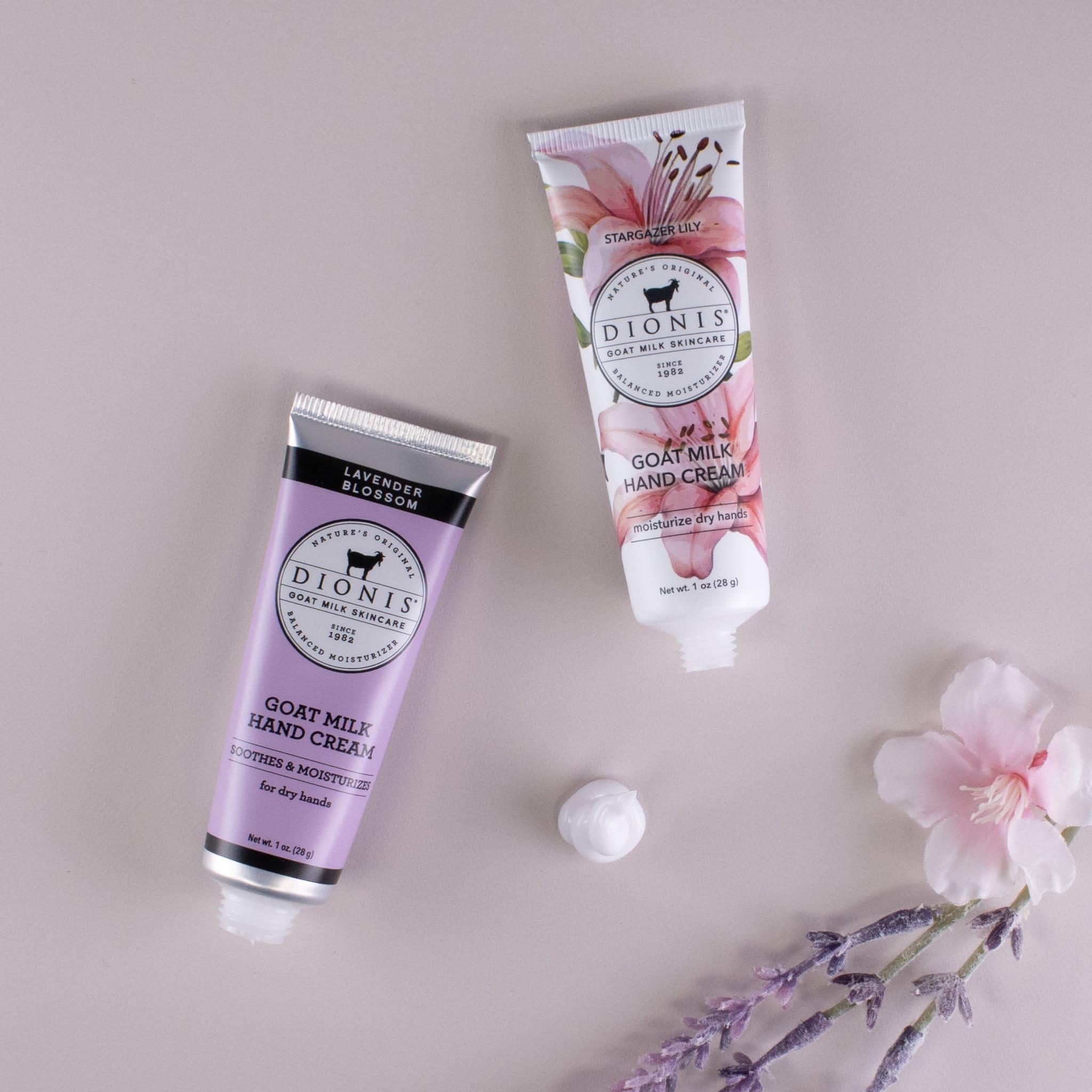 Lavender Lily Goat Milk Hand Cream Set • Dionis Goat Milk Skincare