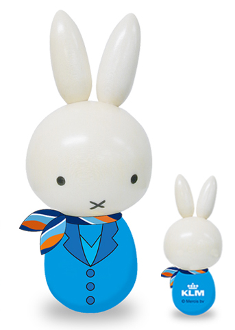 KLMオランダ航空 ミッフィーこけしプレゼントキャンペーン - dickbruna
