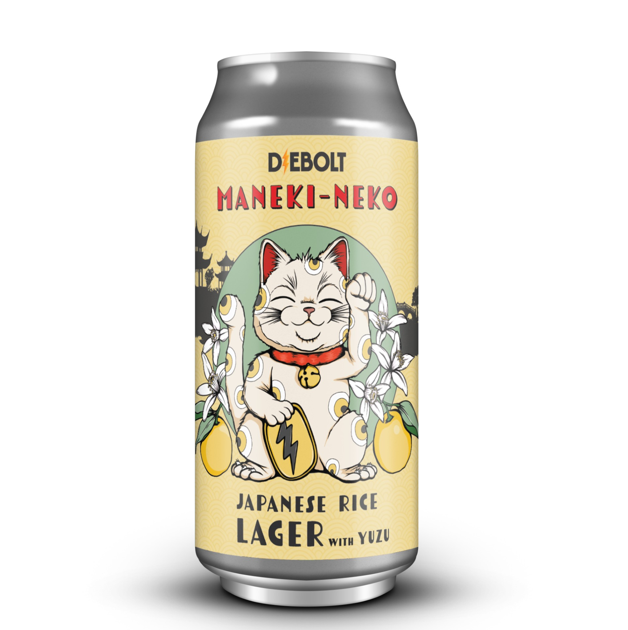 Maneki-Neko Japanese Rice Lager | Diebolt Brewing Company