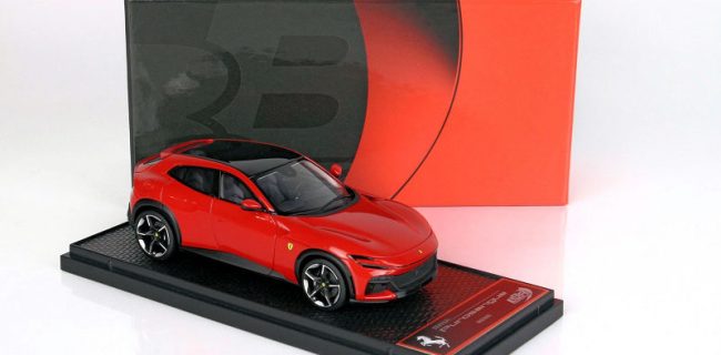 FIRST LOOK: BBR 1:43 Ferrari Purosangue - Red Corsa 322