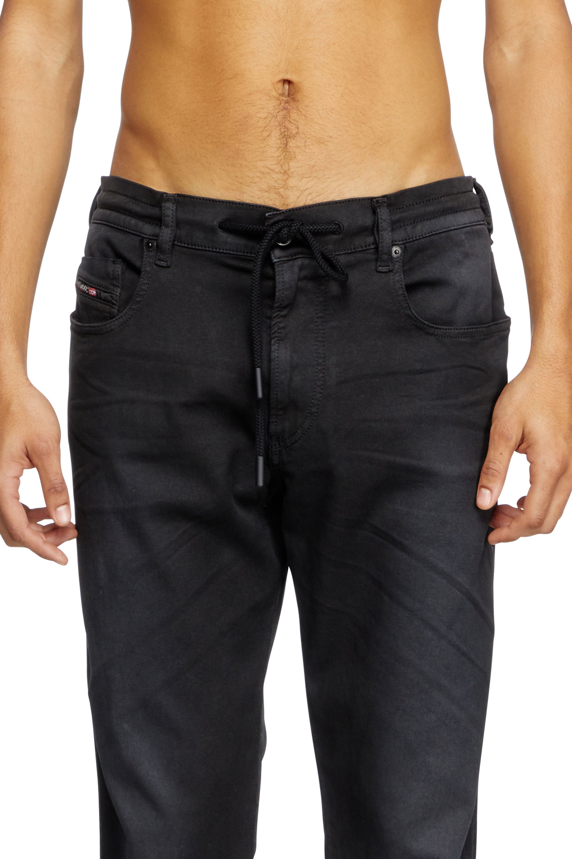 Men's Slim Jeans | Black | Diesel 2062 D-Strukt Joggjeans®