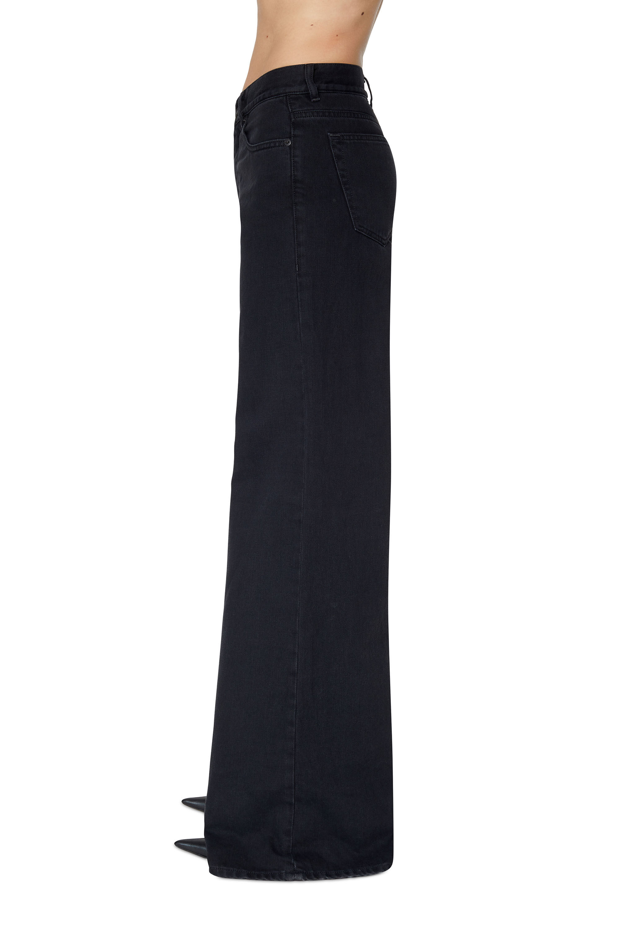 1978 D-Akemi Woman: Bootcut Black/Dark grey Jeans | Diesel