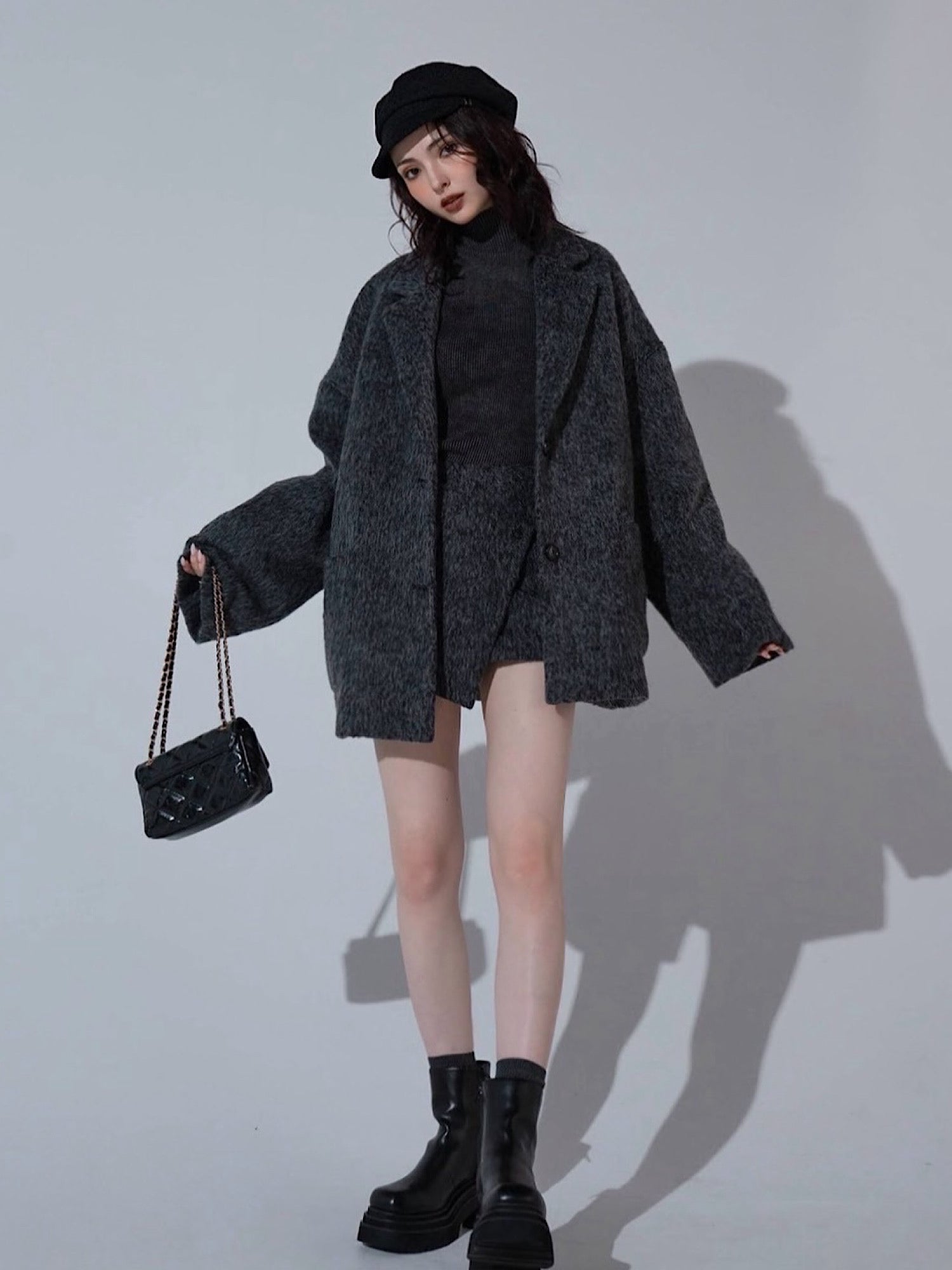 Shaggy loose jacket/coat | DIANTÉ (ディアンテ)公式通販サイト