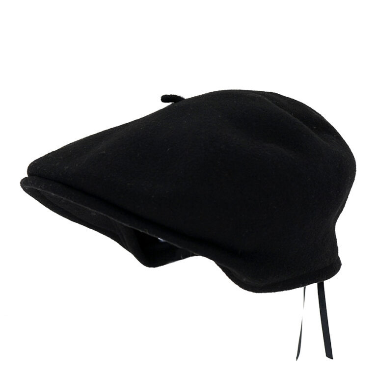 MANUFACTURE DE BERETS｜Beret casquette｜Black | セレクトショップ
