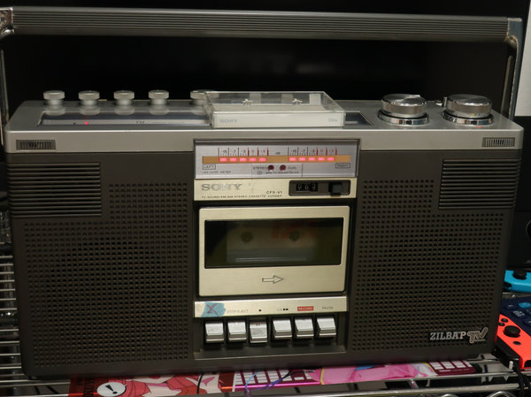 ステレオラジカセ『ZILBA'P TV』(ソニー、1979年発売)を修理 - Diary