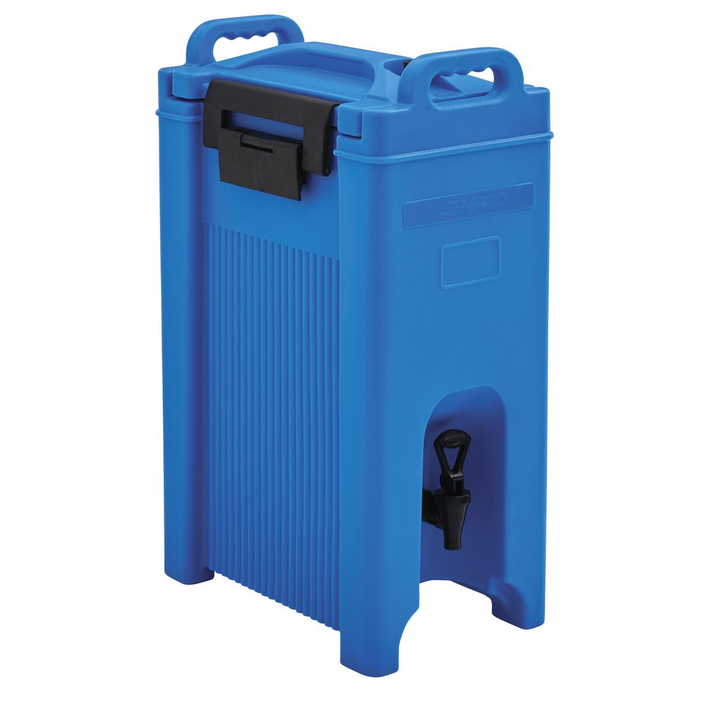 CenPro 29A-154 5-Gallon Blue Insulated Beverage Dispenser - 17