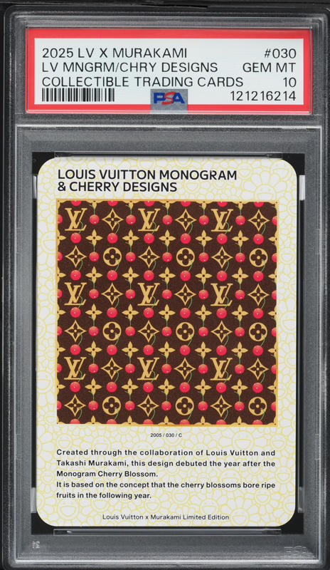 PSA10】ZOOM ON THE COLORFUL MONOGRAM 010 PSA 10 LOUIS VUITTON x