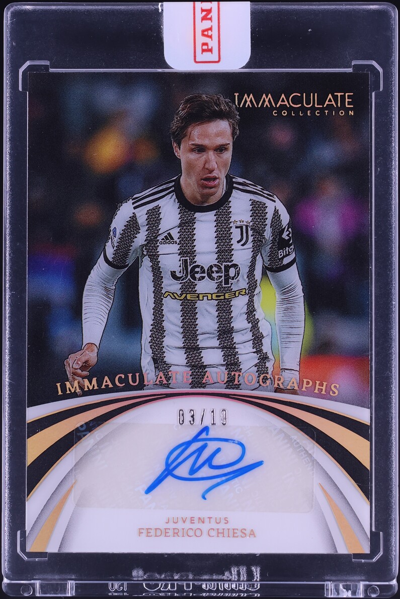 Federico Chiesa 2022 Immaculate #IK-FCH Ink - Platinum /1 Price