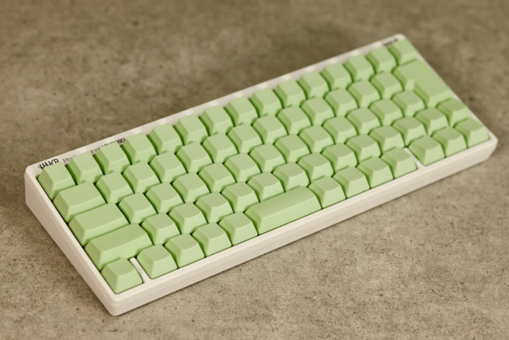 HHKBカラーキートップ、第2弾『山葵（わさび）』装着してみた | Dig-it