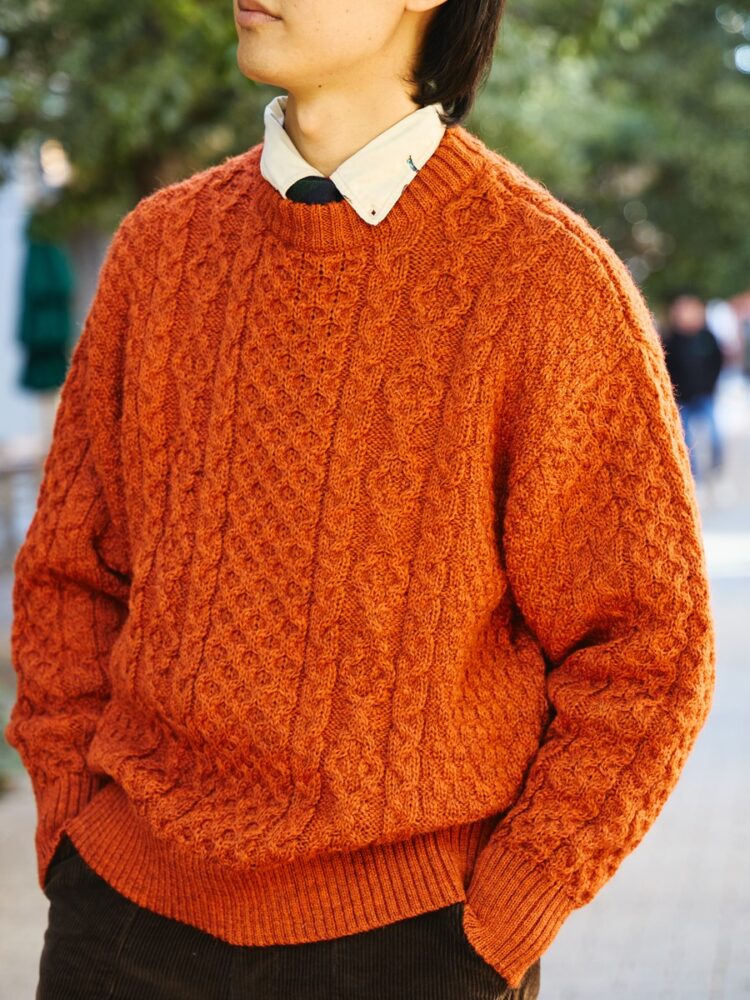 KERRY WOOLLEN MILLS×2nd別注】本物のアランは暖かさだけじゃない
