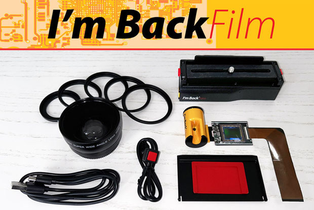 I'm Back Film フィルムカメラアダプター 2 古いフィルムカメラを2000