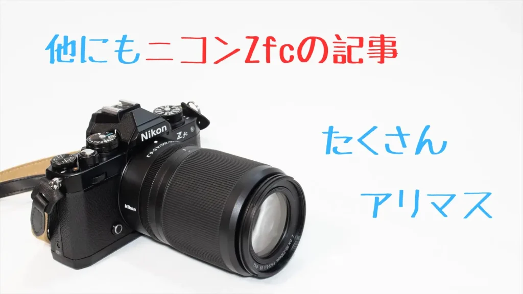 ニコンZfcの望遠レンズのおすすめはコレ1択！【初心者向け】 | digi