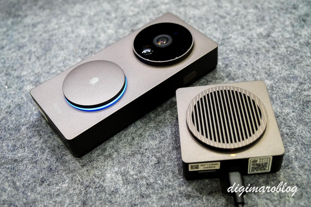 Aqaraスマートビデオ ドアベルG4は強力無線の工事不要のインターホン