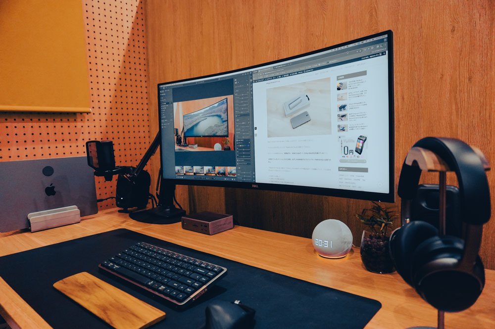 レビュー：Dell 34インチ曲面USB-C モニターS3423DWCならUSBケーブル1