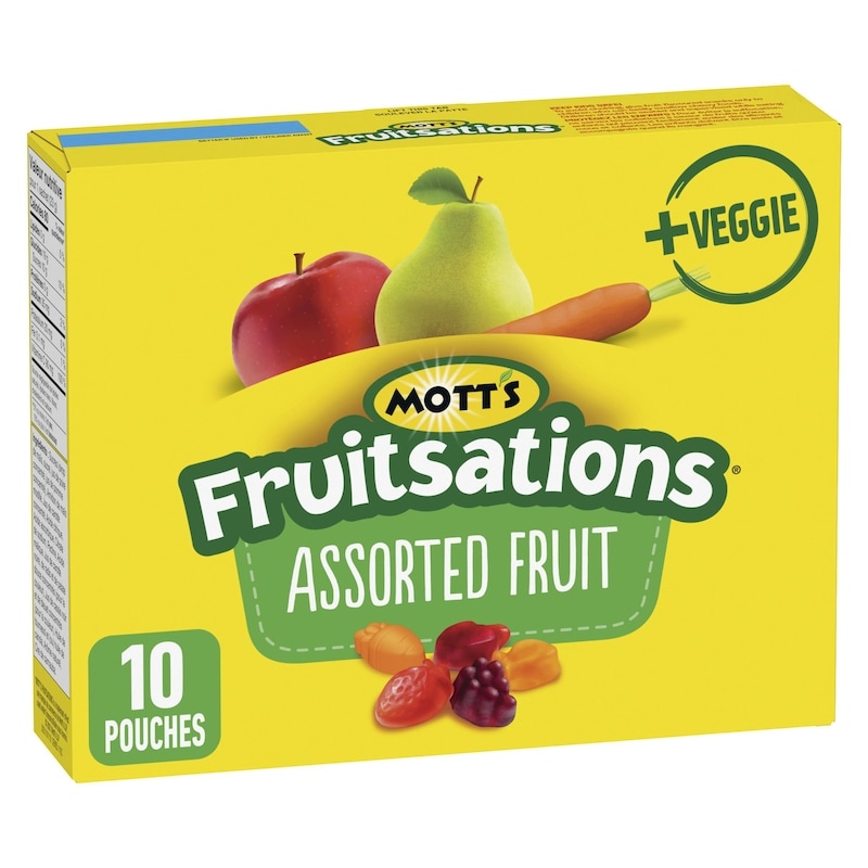 Mott's Fruitsations Fruit Flavoured Snacks, Assorted Fruit, Gluten