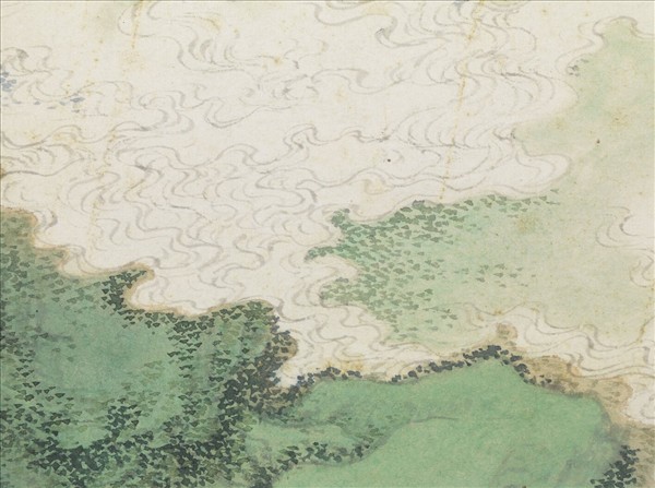 清惲壽平王翬花卉山水合冊冊仿趙孟頫山水- 故宮