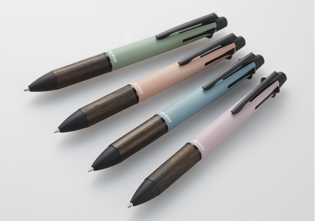 ウイスキーを熟成した樽材をペン軸に再利用「ピュアモルト」シリーズ