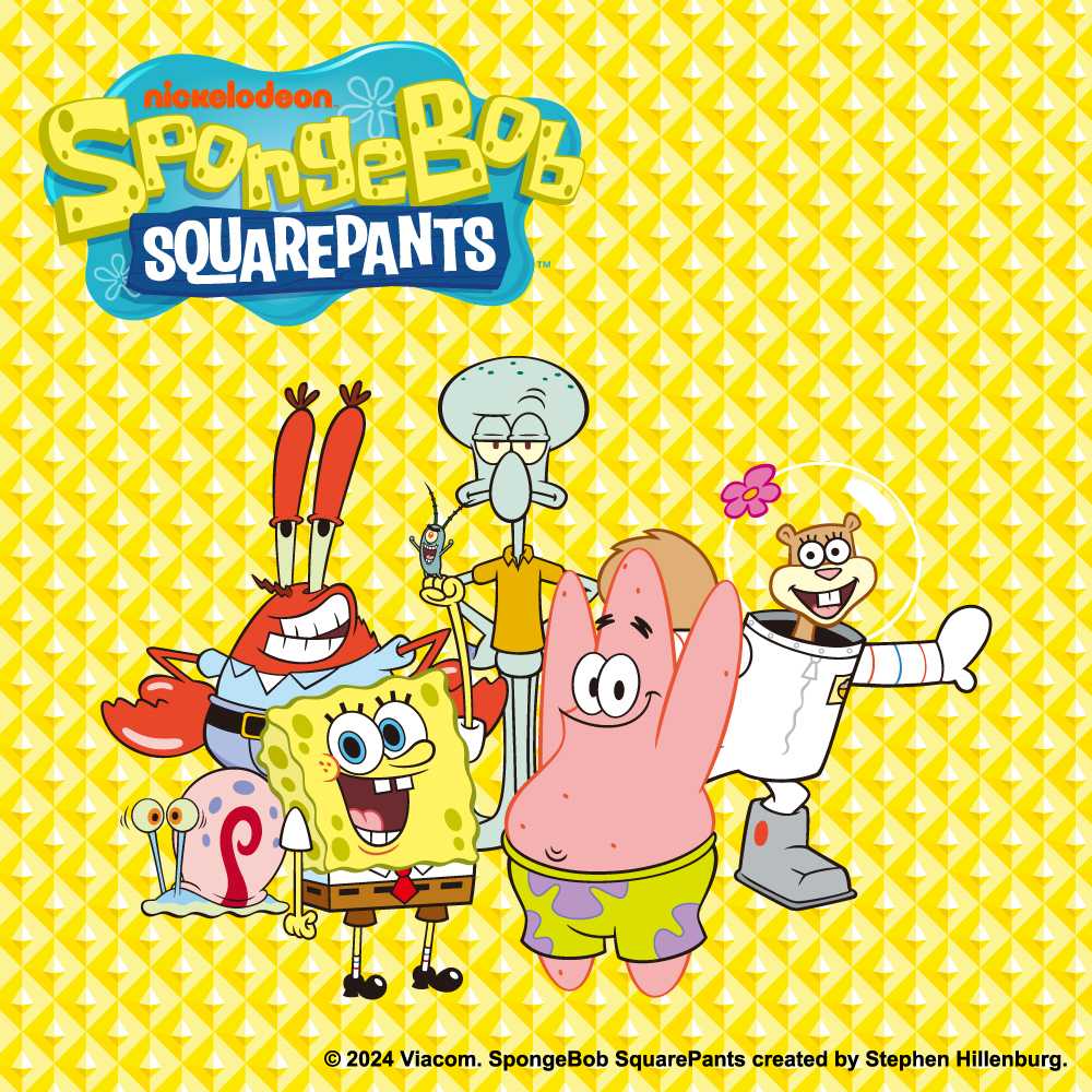 SPALDING x SPONGEBOB SQUAREPANTS アメリカの大人気アニメ「スポンジ