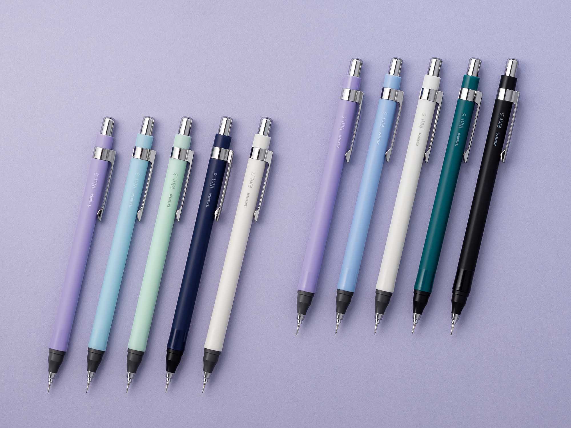 ゼブラ史上最も長い先端パイプで、書いている文字の見える範囲が従来品