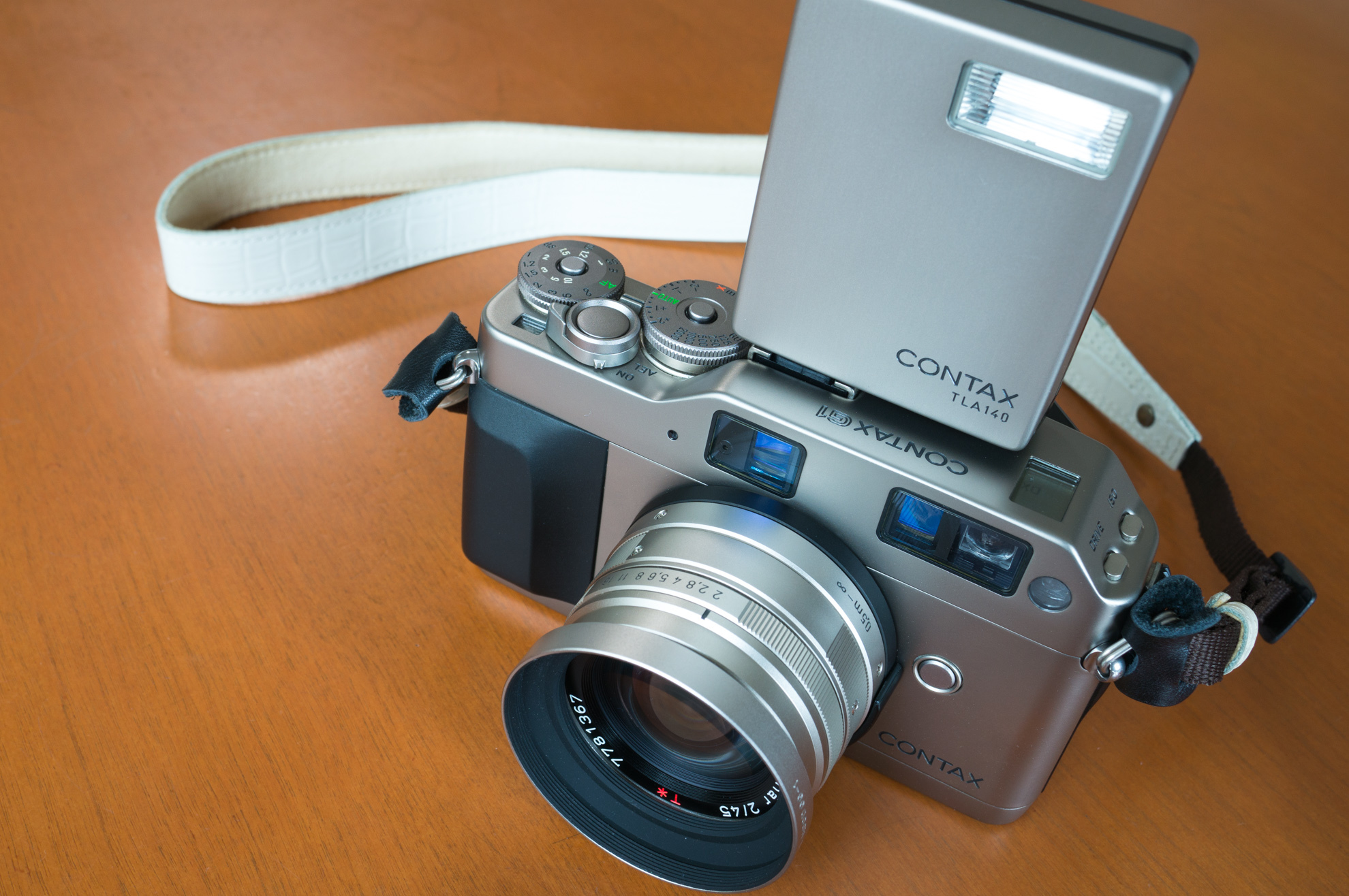 CONTAX TLA140 （G1/G2専用ストロボ） | デジタル試しうち