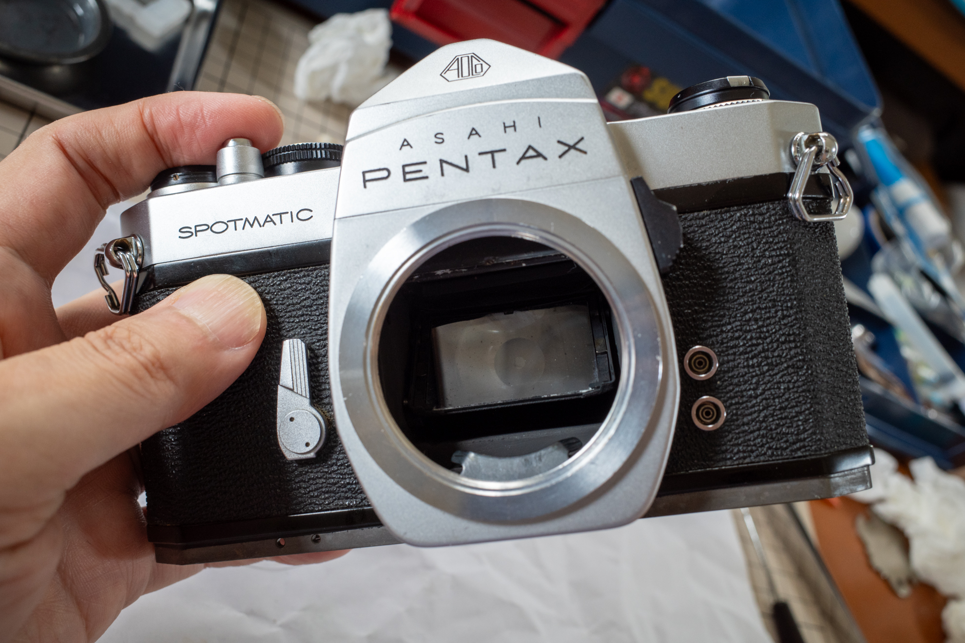 PENTAX SPOTMATIC ◇ 修理・メンテナンス編 Part.1 ◇ | デジタル試しうち