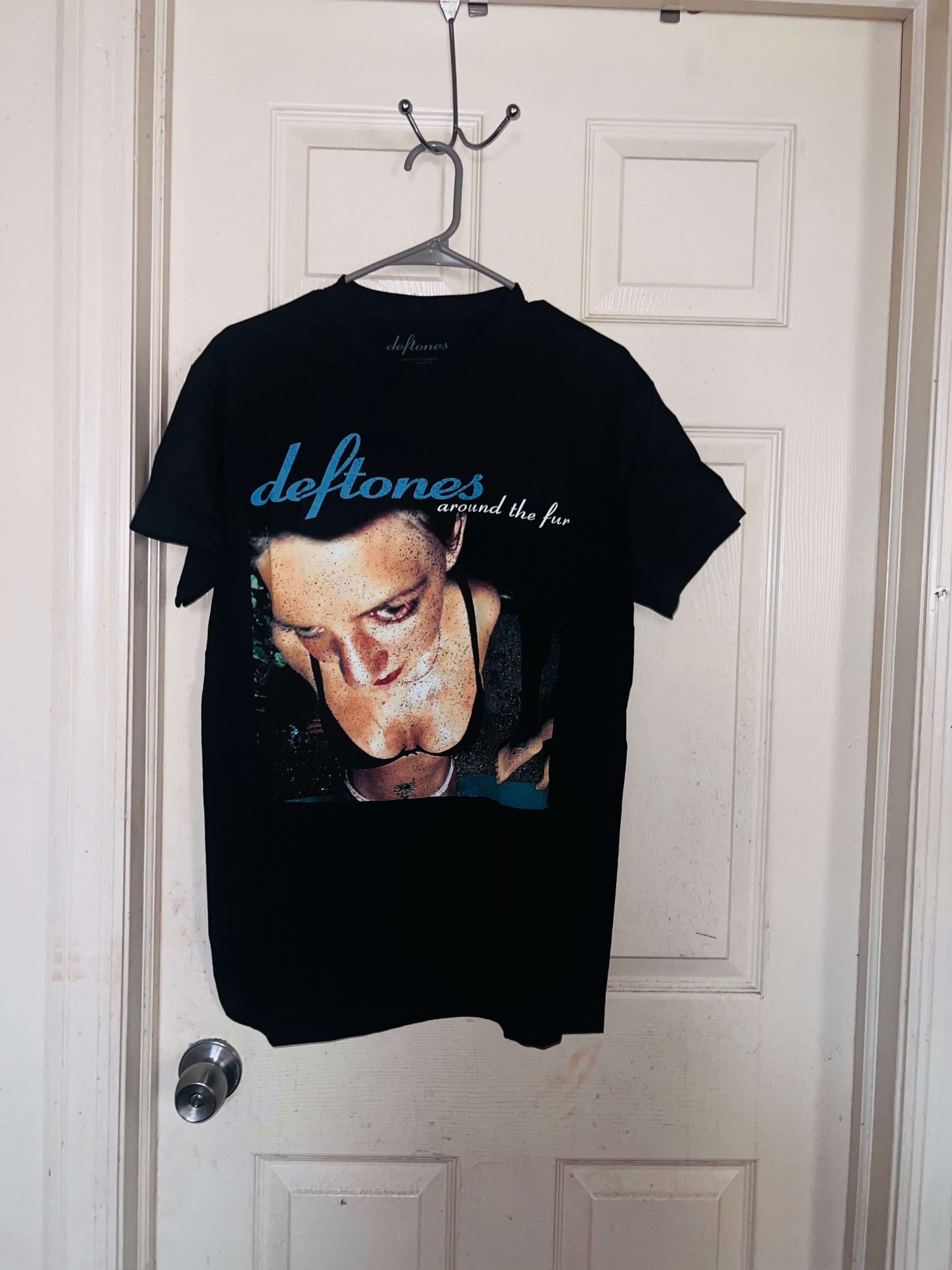 Deftones Around the Fur Oversized Distressed Tee – Distressed Out