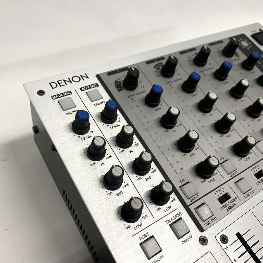 Denon DJ DNX1500 Professional DJ Mixer (Silver) #2185 - USED